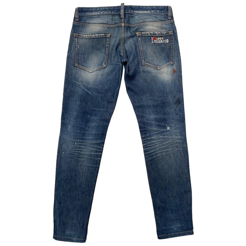 Dsquared2 Paint Splatter Jeans Medium Freshmans Archive