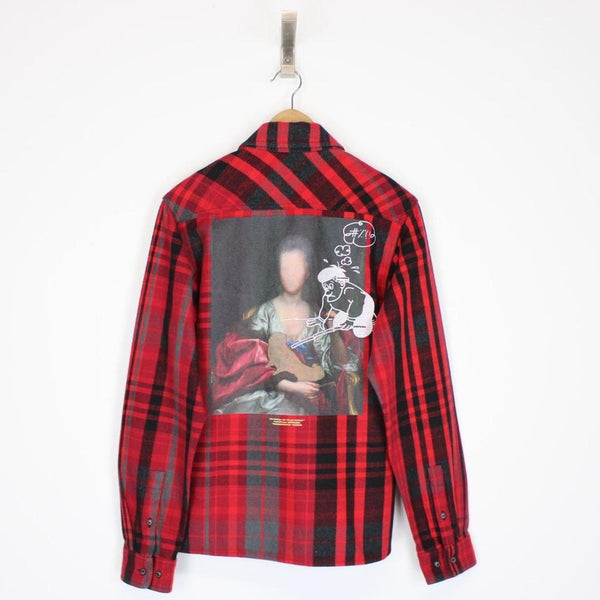 Off White Mariana De Silva Flannel Shirt Small