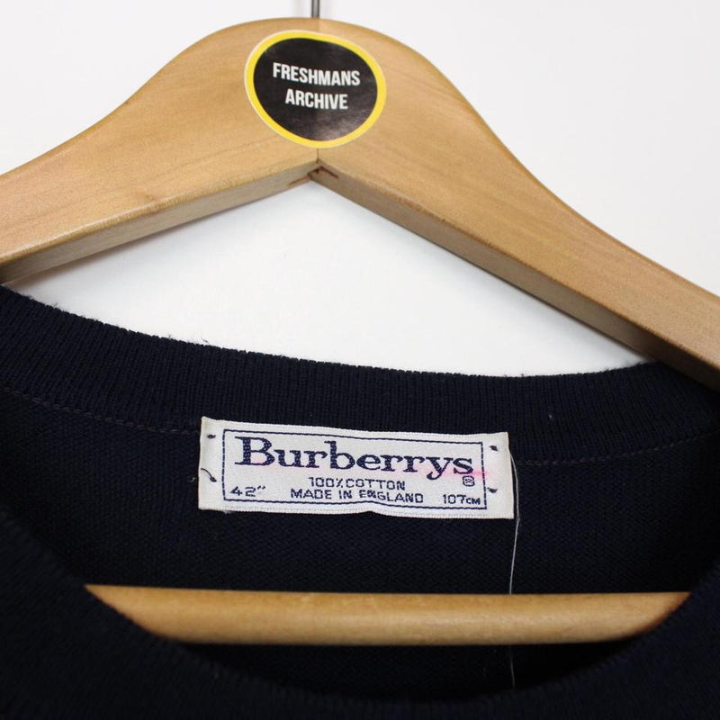 Vintage Burberry Pure Cotton T-Shirt Medium