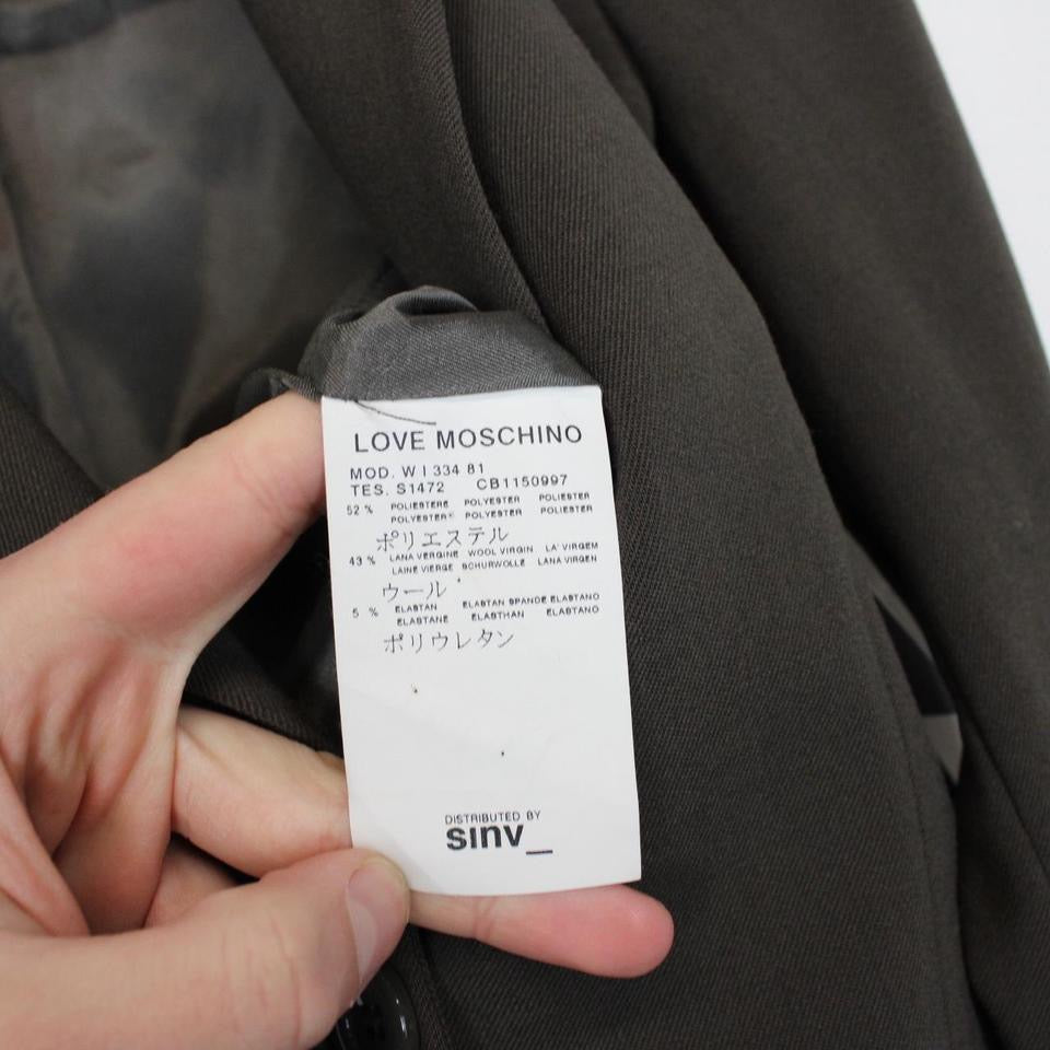 Love Moschino Wool Blend Blazer Small