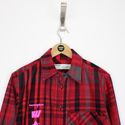 Off White Mariana De Silva Flannel Shirt Small