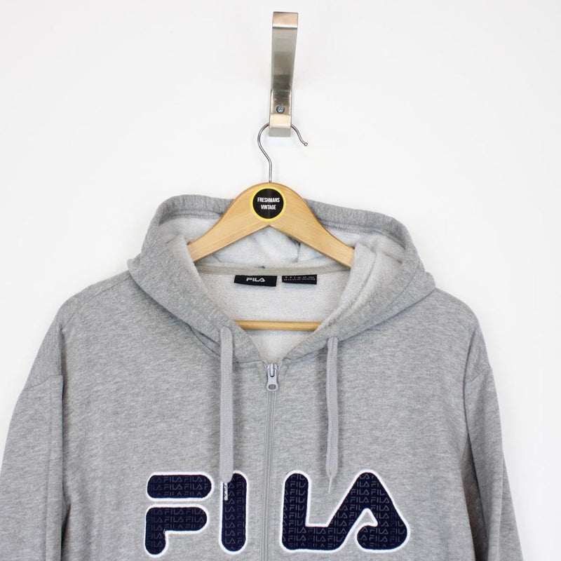 Vintage Fila Hoodie Medium
