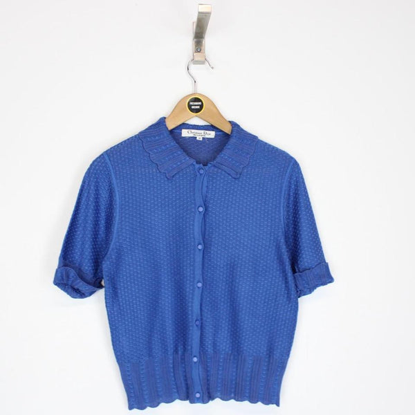 Vintage Christian Dior Knit Shirt Medium