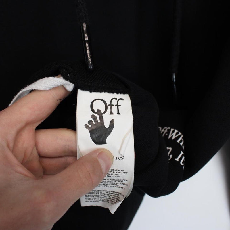 Off White Caravaggio Arrows Hoodie Medium