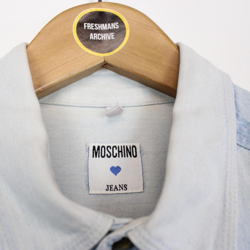 Vintage Moschino Jeans Denim Shirt Large