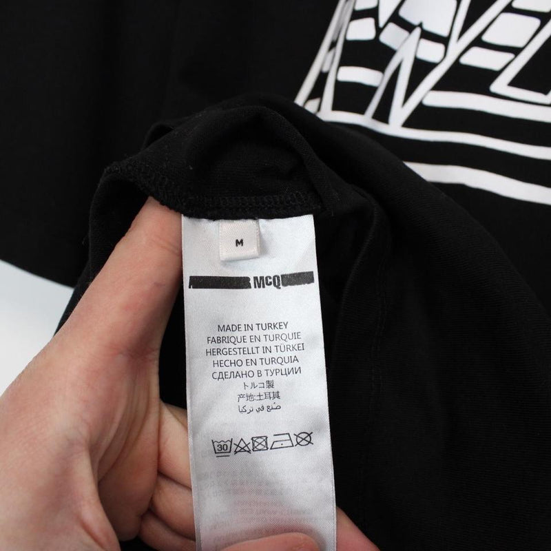 Alexander McQueen Motor Logo T-Shirt Medium