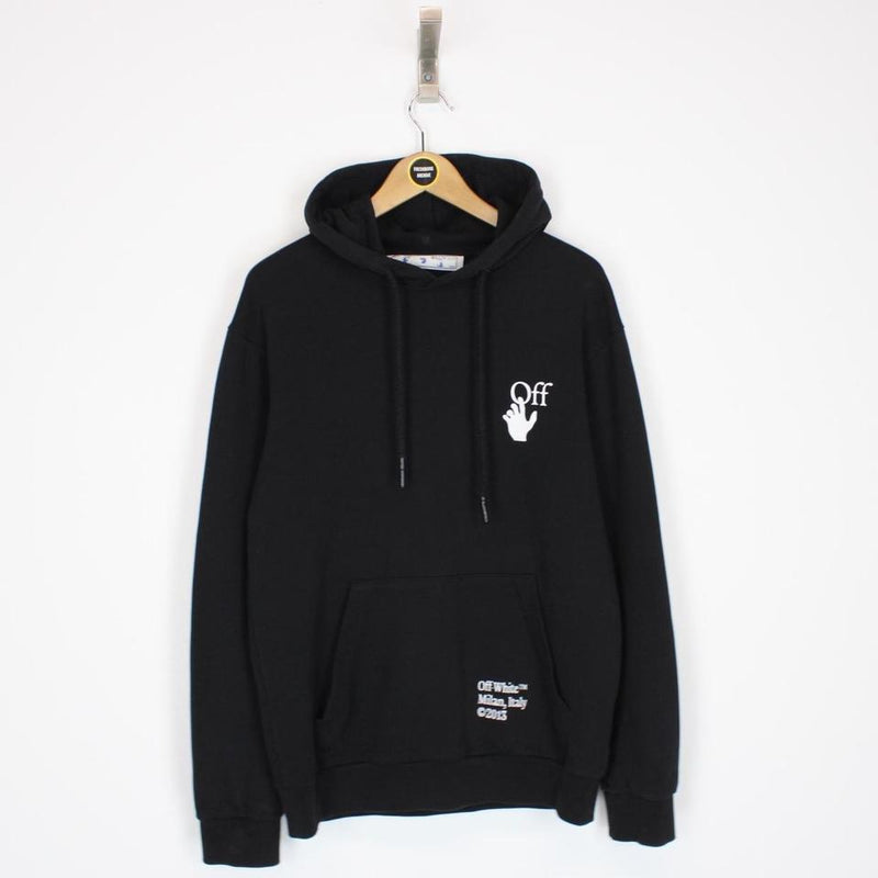 Off White Caravaggio Arrows Hoodie Medium