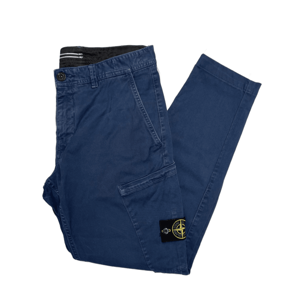 Stone Island AW 2017 Skinny Fit Cargo Trousers Large