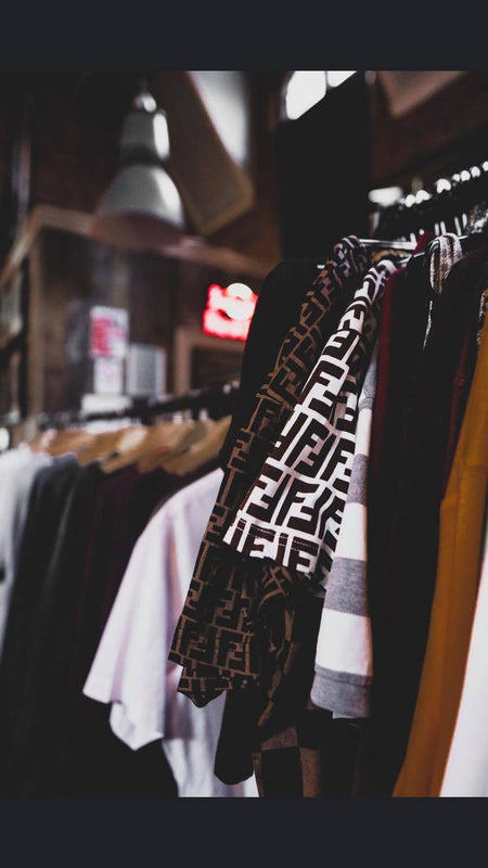 Fendi pieces captured at a pop up event