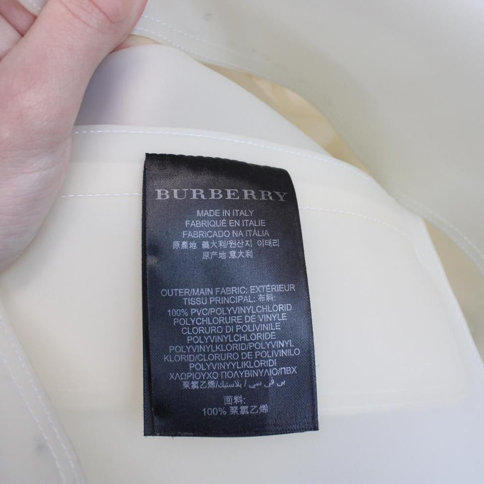Burberry PVC Jacket Large