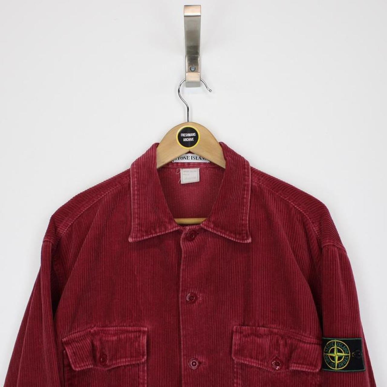 トップス 1995 Stone  jumbo cords shirts 1995 Stone Island jumbo cords shirts