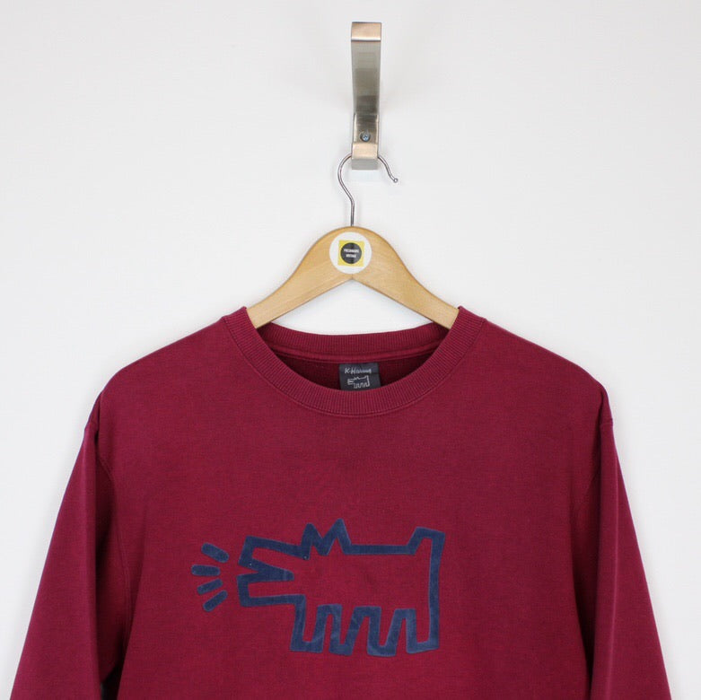 Vintage Keith Haring Sweatshirt Small