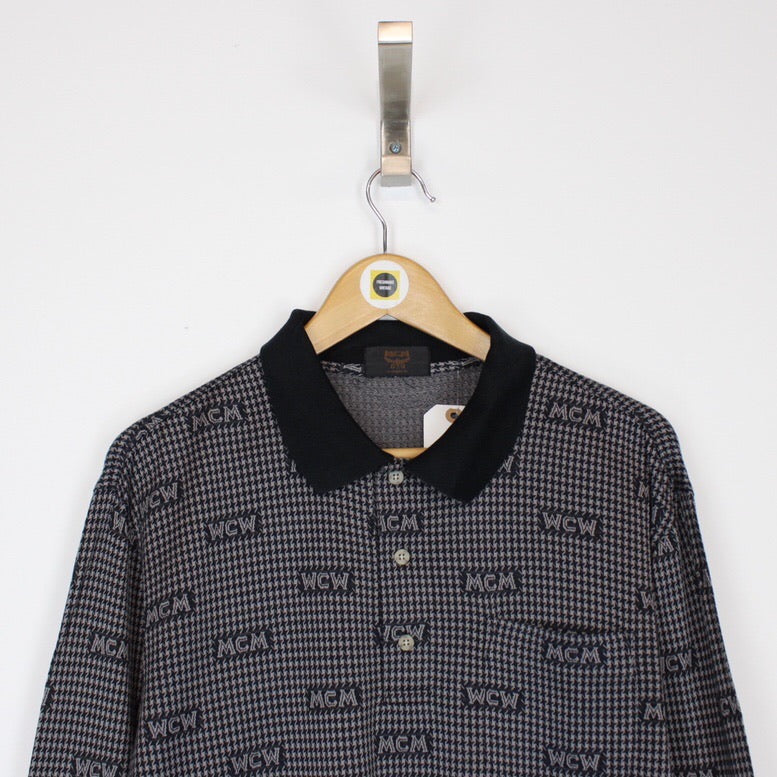 Vintage MCM Polo Shirt Small