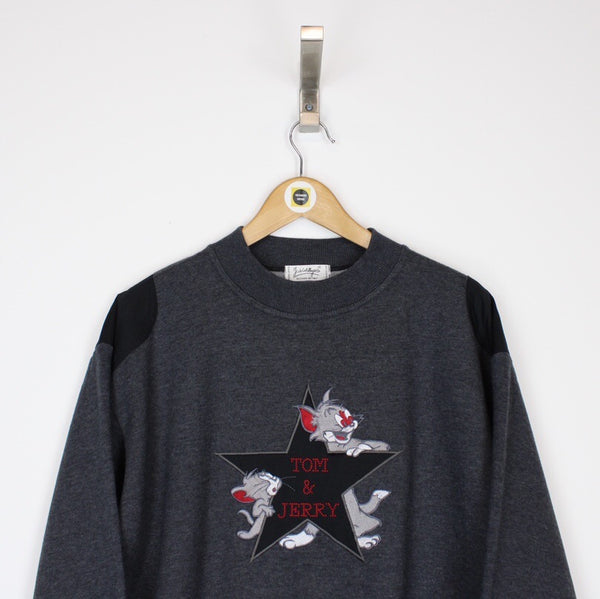 Vintage Castelbajac 'Tom & Jerry' Sweatshirt Large