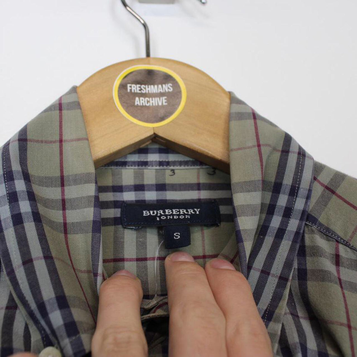 Vintage Burberry London Shirt Small – Freshmans Archive