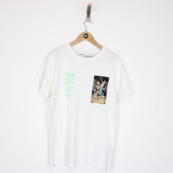 Off White Pascal Painting T-Shirt Small
