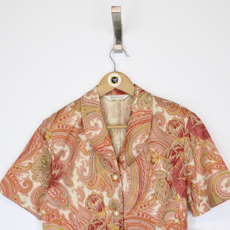 Vintage Burberry Blouse Small