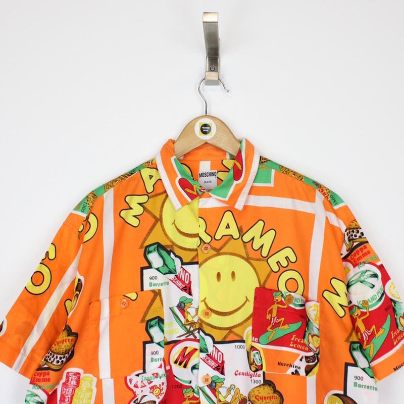 Vintage Moschino Jeans Jeremy Scott Marmeo Shirt Large