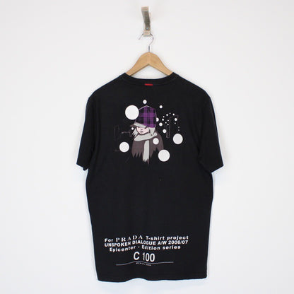 Vintage Prada x Kid Acne 2006/07 Unspoken Dialoge T-Shirt Medium