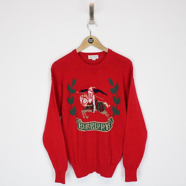 Vintage Burberry Jumper Small