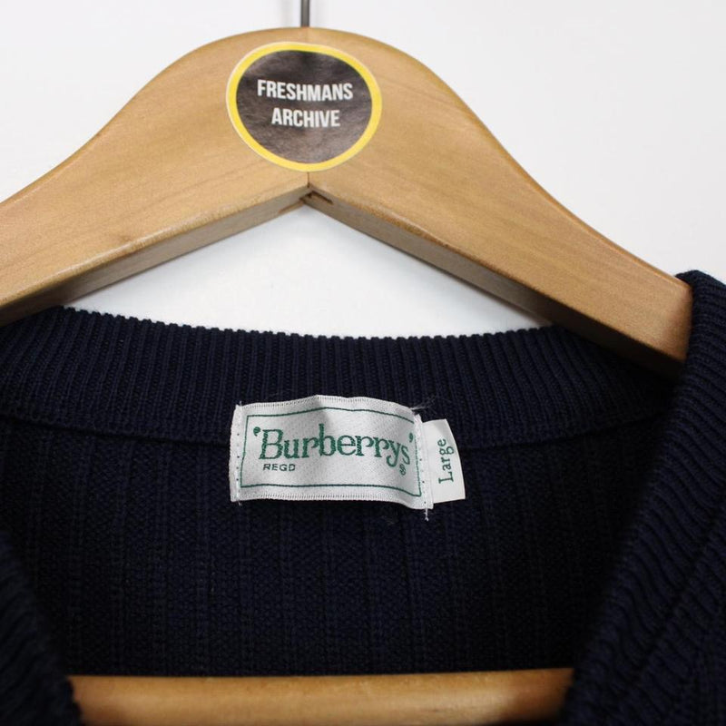 Vintage Burberry Wool Jumper Large
