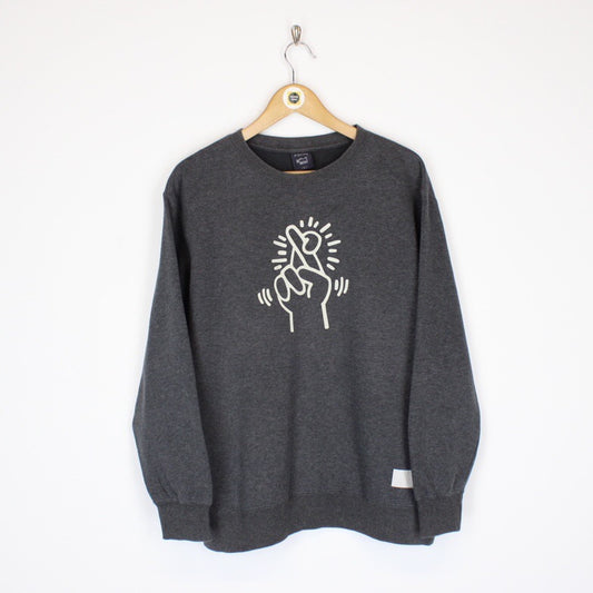 Vintage Keith Haring Sweatshirt Large