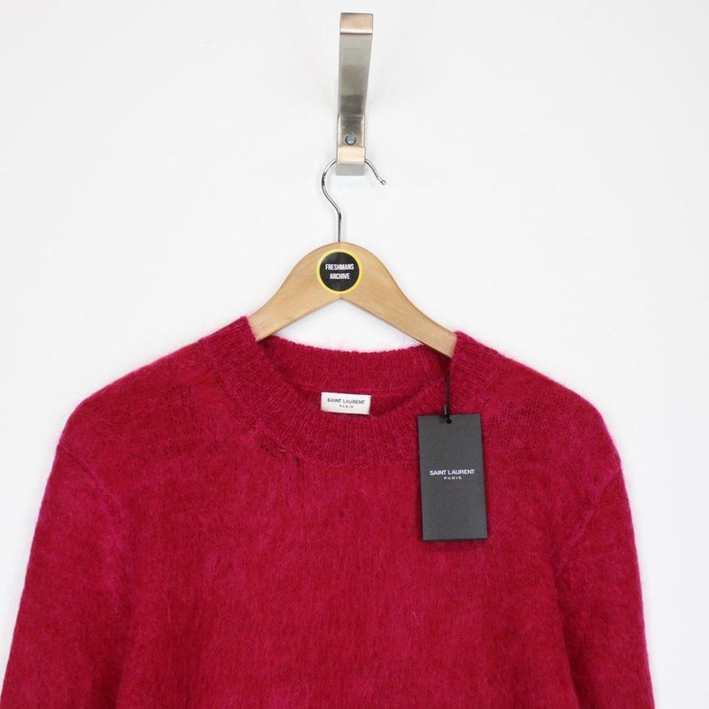 Saint Laurent Mohair Wool Jumper Small