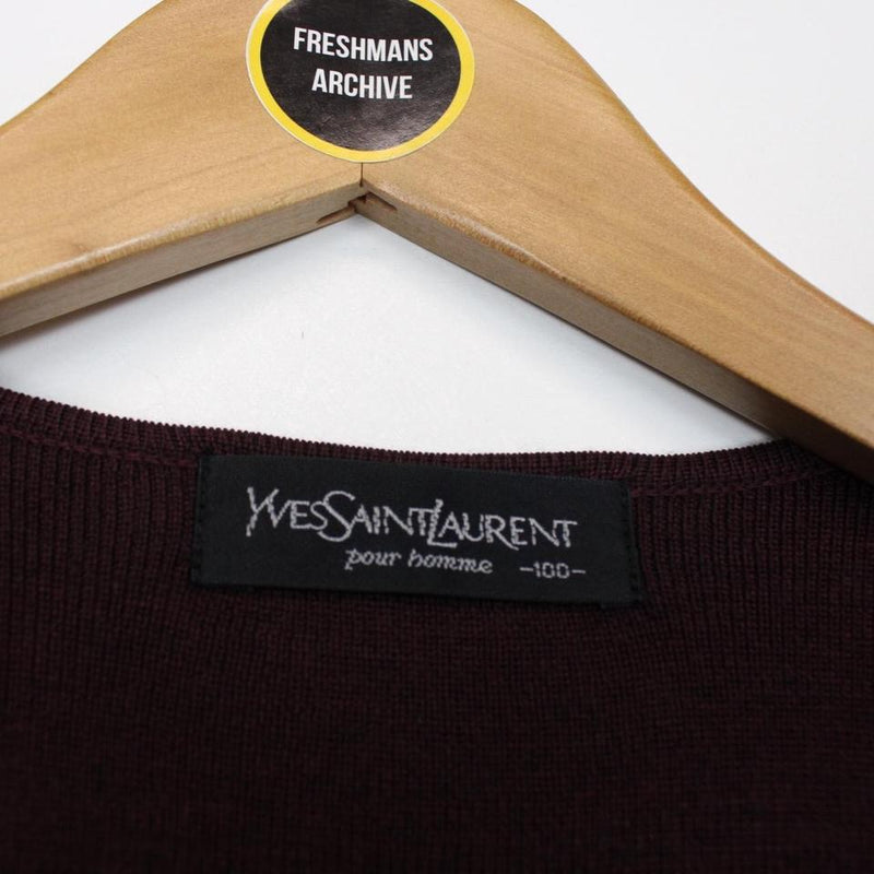 Vintage Yves Saint Laurent Sweater Vest Medium