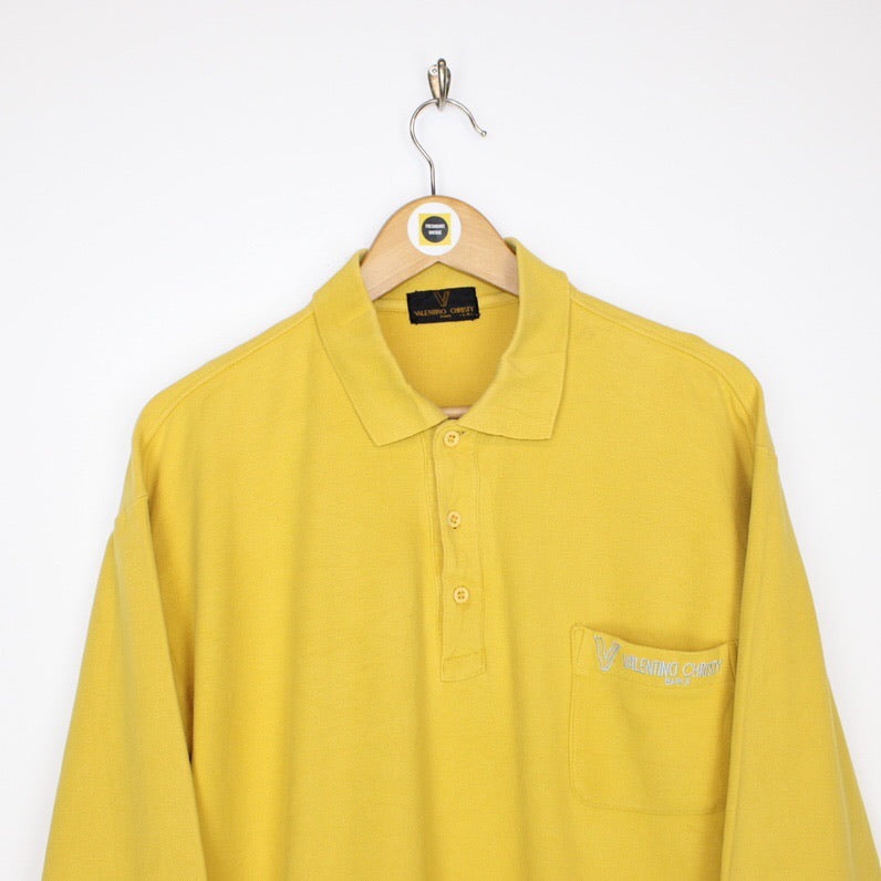 Vintage Valentino Christy Polo Shirt Small