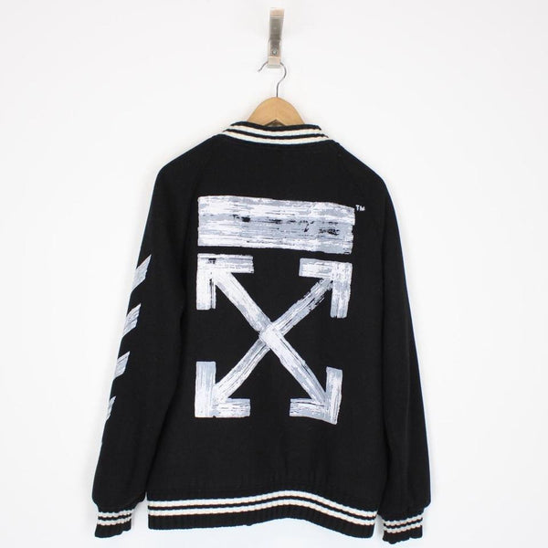 Off White Varsity Jacket Large