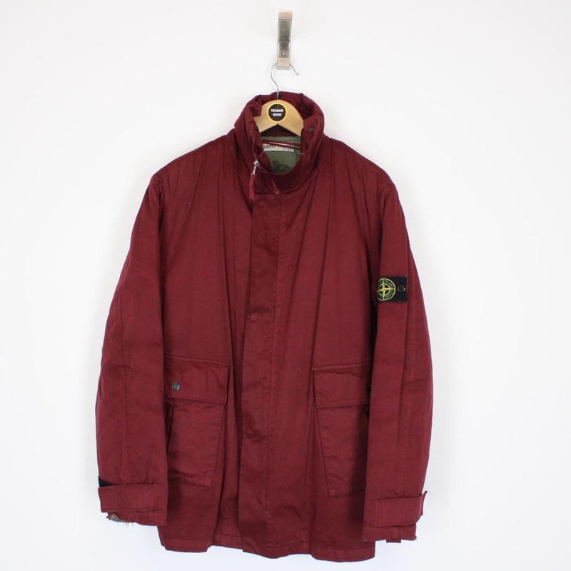 Vintage Stone Island AW 2001 Raso Gommato Jacket Medium