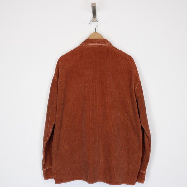 Vintage 80s Stone Island Jumbo Cord Shirt XL