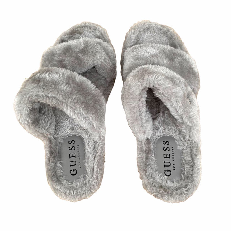 Guess fluffy sliders Clearance