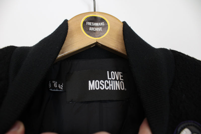 Love Moschino Wool Bomber Jacket Medium