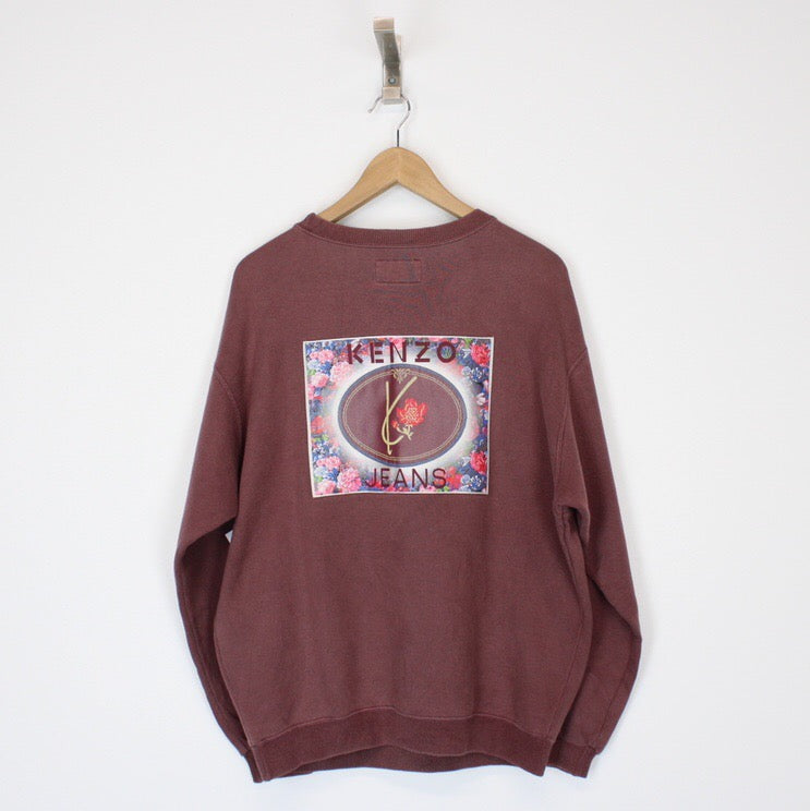 Vintage Kenzo Sweatshirt Medium