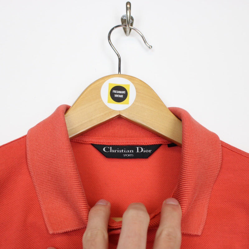 Vintage Christian Dior Polo Shirt Medium