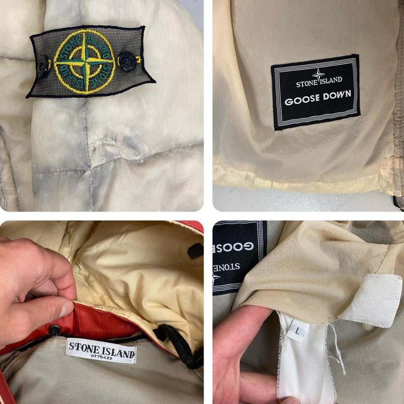 Vintage Stone Island AW 2006 Opaque Down Jacket Medium