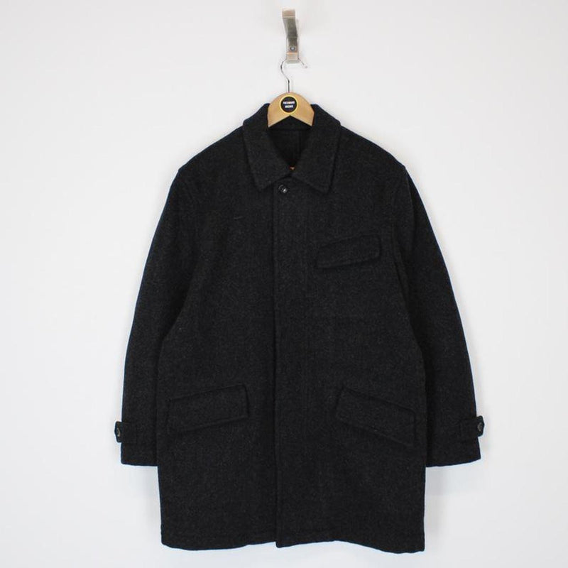 Vintage 1999 Comme des GarÃ§ons Wool Overcoat Medium