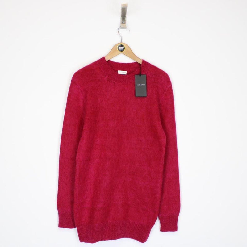 Saint Laurent Mohair Wool Jumper Small