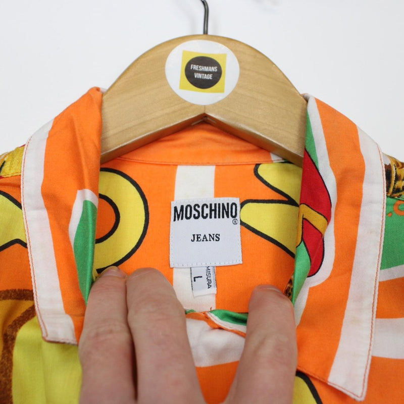 Vintage Moschino Jeans Jeremy Scott Marmeo Shirt Large