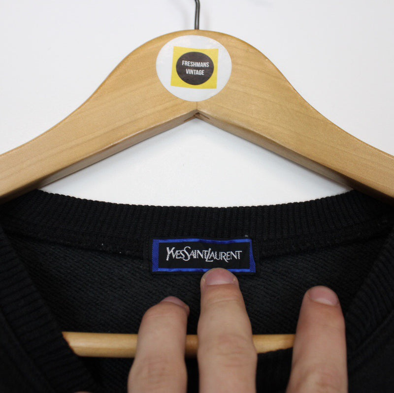 Vintage Yves Saint Laurent Sweatshirt Medium