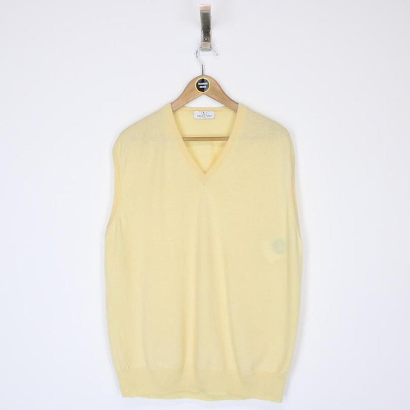 Vintage Valentino Wool Sweater Vest XL