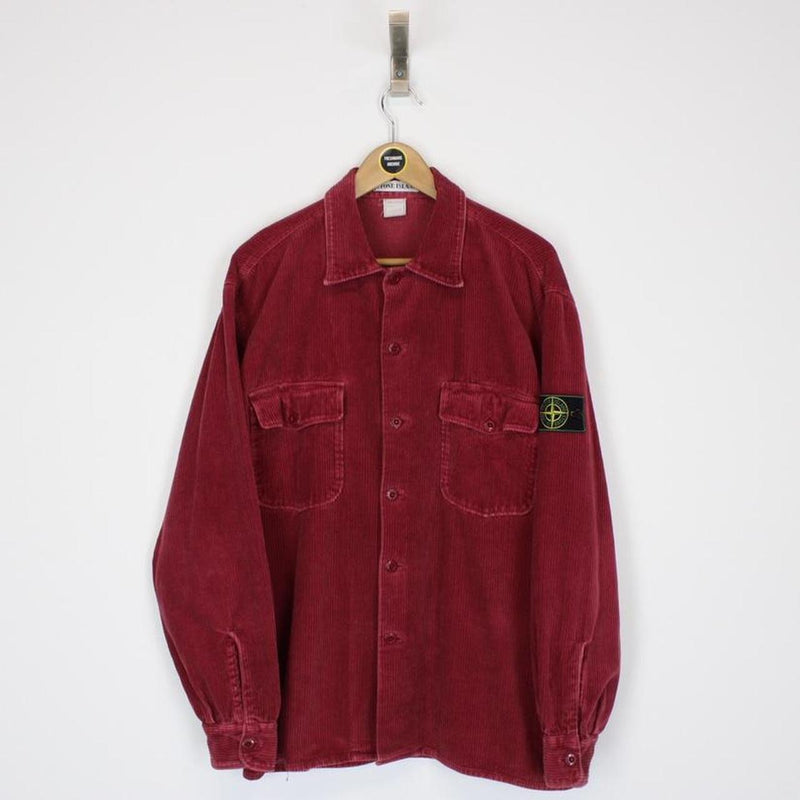Vintage Stone Island AW 1994 Jumbo Cord Shirt XL