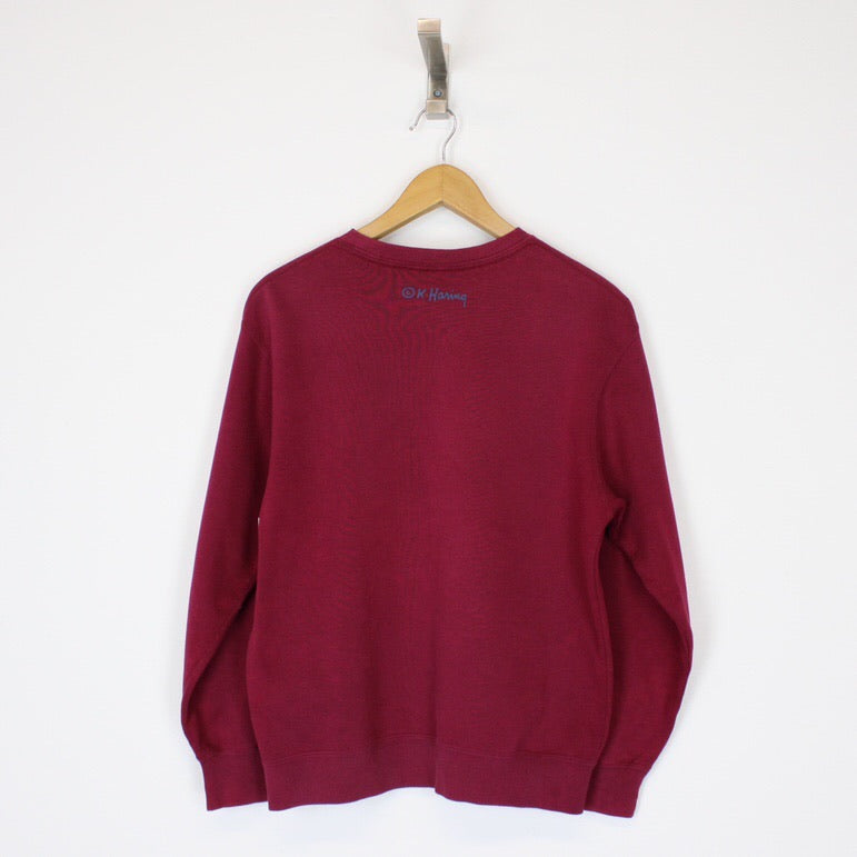 Vintage Keith Haring Sweatshirt Small