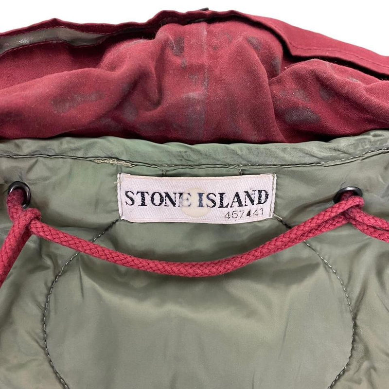 Vintage Stone Island AW 2001 Raso Gommato Jacket Medium