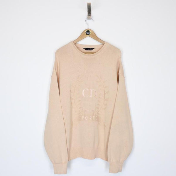 Vintage Christian Dior Knit Jumper Large
