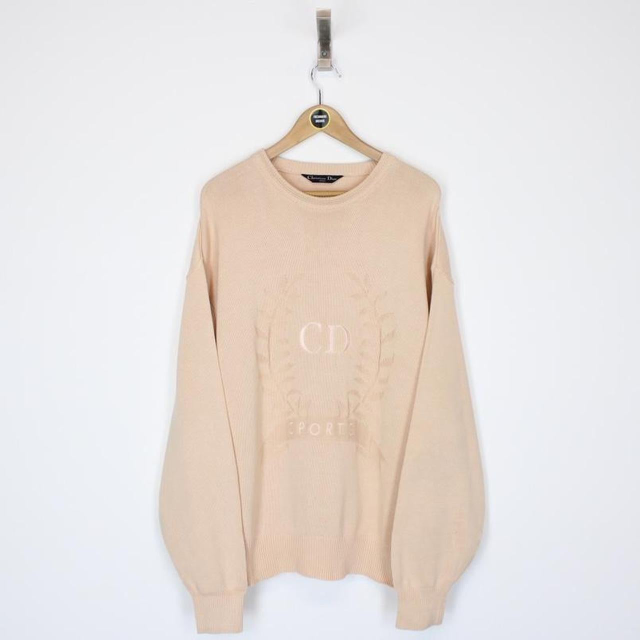 Vintage Christian Dior Knit Jumper Large