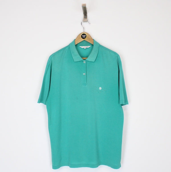 Vintage Christian Dior Polo Shirt Large