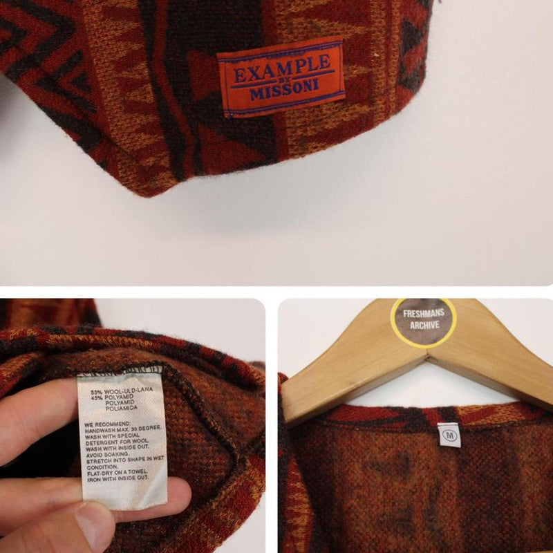 Vintage Example by Missoni Wool Vest Medium