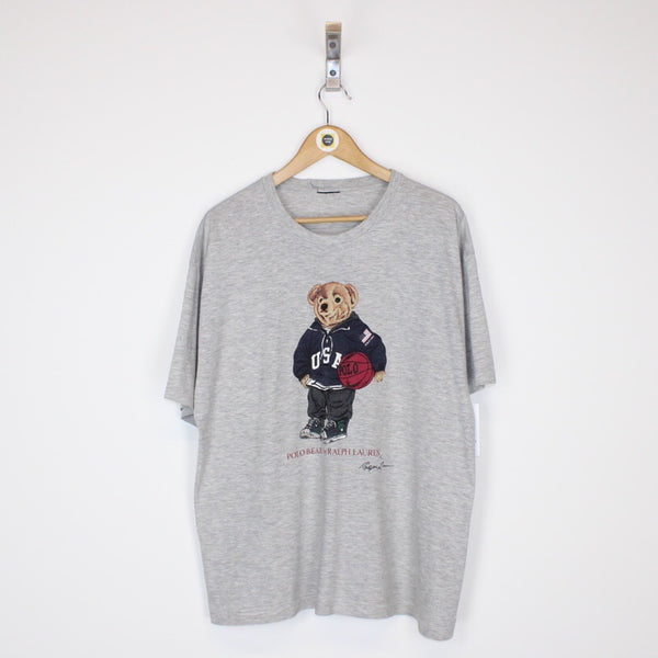 Vintage Polo Bear T-Shirt XL